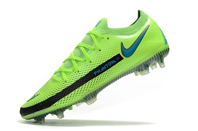 Nike Phantom GT Neon Green Firm-Ground Soccer Shoes 4