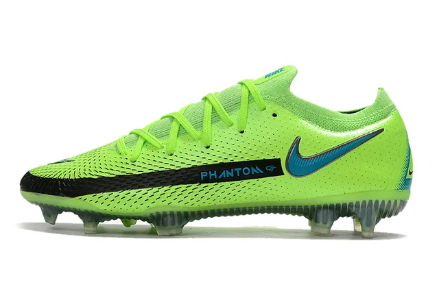 Nike Phantom GT Neon Green Firm-Ground Soccer Shoes 5