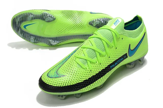 Nike Phantom GT Neon Green Firm-Ground Soccer Shoes 6
