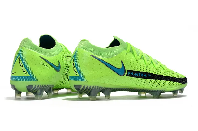 Nike Phantom GT Neon Green Firm-Ground Soccer Shoes 7