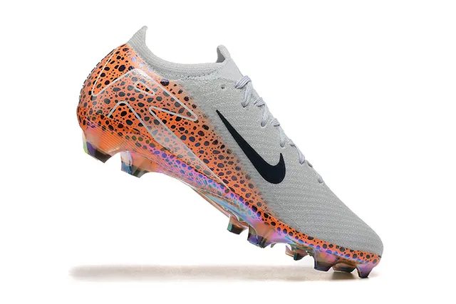 Nike Phantom GT Orange Multicolor chaussures de football à empeine basse style chaussette pour terrain ferme 5