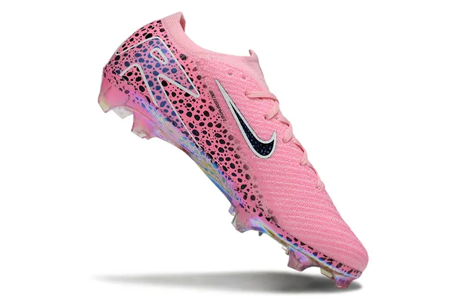 Nike Phantom GT Pink Speckled Holographic Firm-Ground Soccer Shoes 2