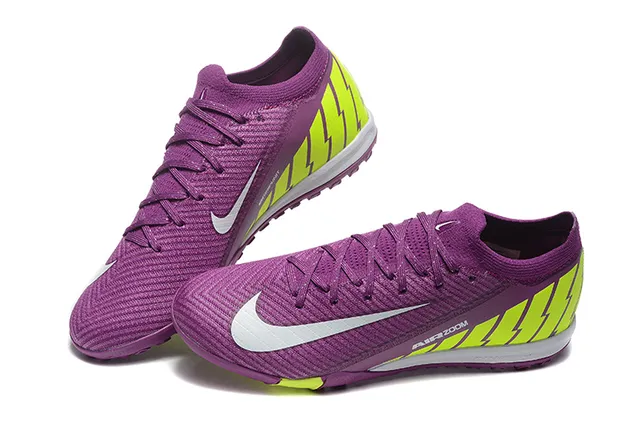 Nike Phantom GT Turf Purple and Neon Yellow Turf chaussures de football 3