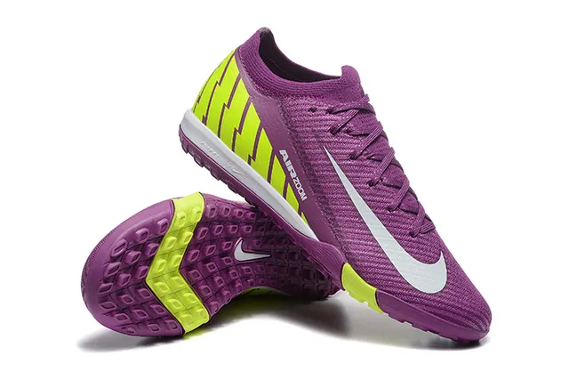 Nike Phantom GT Turf Purple and Neon Yellow Turf chaussures de football 6