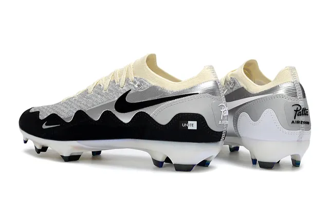 Nike Phantom GT Unite Silver White Firm-Ground Soccer Shoes 4