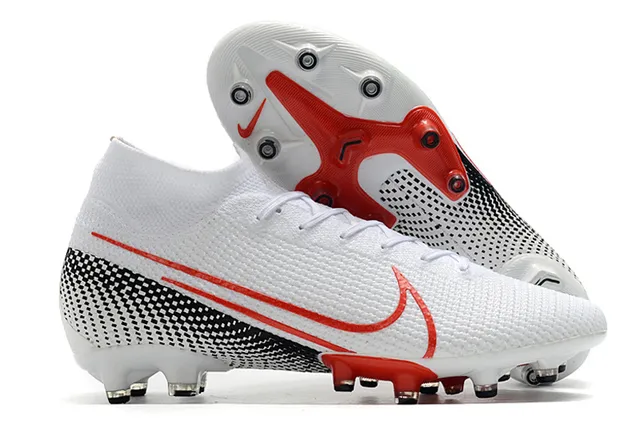 Nike Phantom GT blanc noir coupe haute maille supérieure lacets asymétriques surface ferme chaussures de football 13