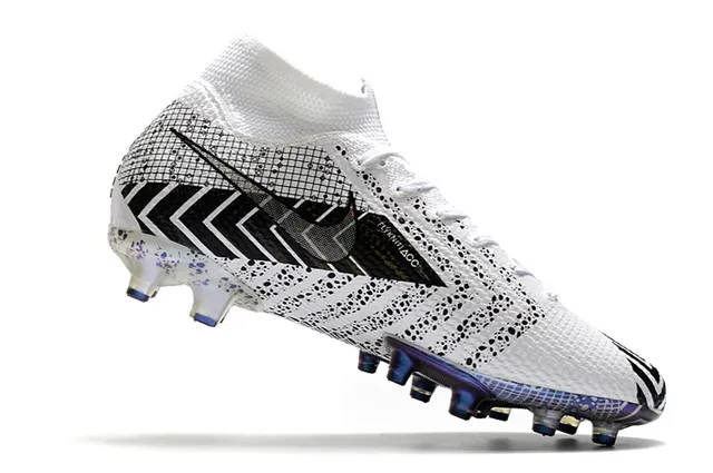 Nike Phantom GT blanc noir coupe haute maille supérieure lacets asymétriques surface ferme chaussures de football 23