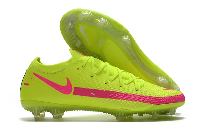 Nike Phantom GT White Firm-Ground Soccer Shoes 2
