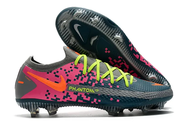Nike Phantom GT White Firm-Ground Soccer Shoes 6