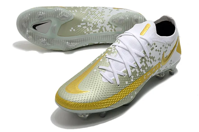 Nike Phantom GT White Firm-Ground Soccer Shoes 20
