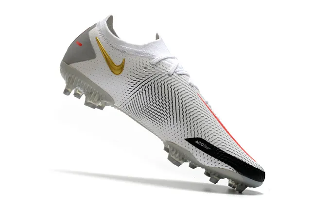 Nike Phantom GT White Firm-Ground Soccer Shoes 23