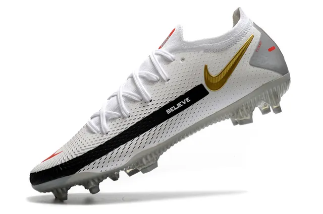 Nike Phantom GT White Firm-Ground Soccer Shoes 24