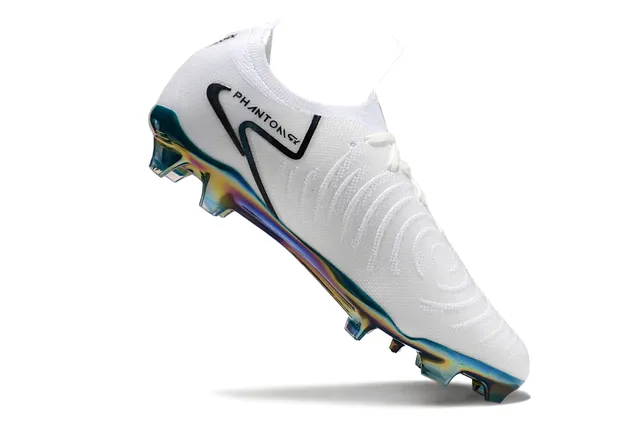 Nike Phantom GT White Iridescent Firm-Ground Soccer Shoes 2
