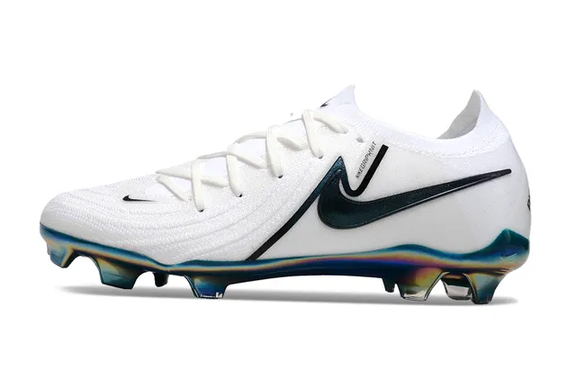 Nike Phantom GT White Iridescent Firm-Ground Soccer Shoes 4