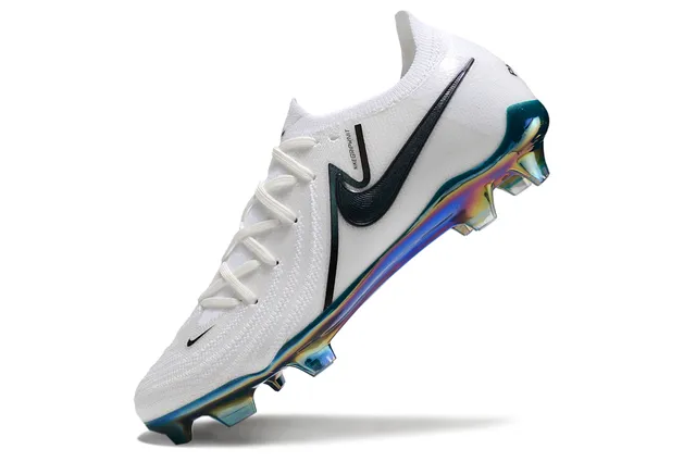 Nike Phantom GT White Iridescent Firm-Ground Soccer Shoes 7