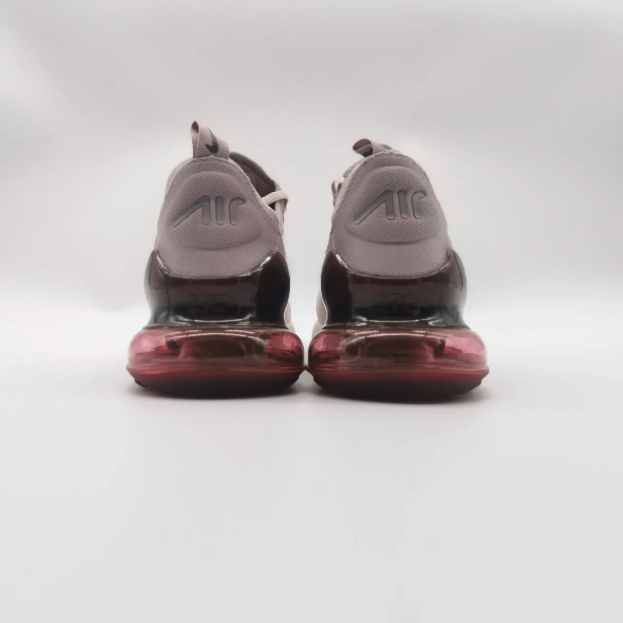 Nike Pink Beige Engineered Mesh Upper Visible Air 270 Unit Lifestyle Sneakers 4