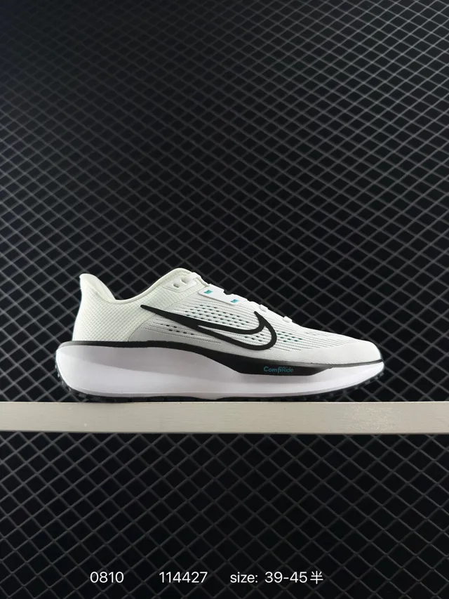 Nike Quest 6 Chaussures de running blanches noires turquoise pour femme 7