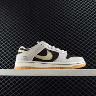 Nike SB Dunk Low Pro भूरा सुड काला स्केटबोर्ड जूते