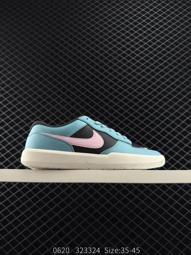 Nike SB Force 58 Aqua Black Pink Chaussures de skate 7