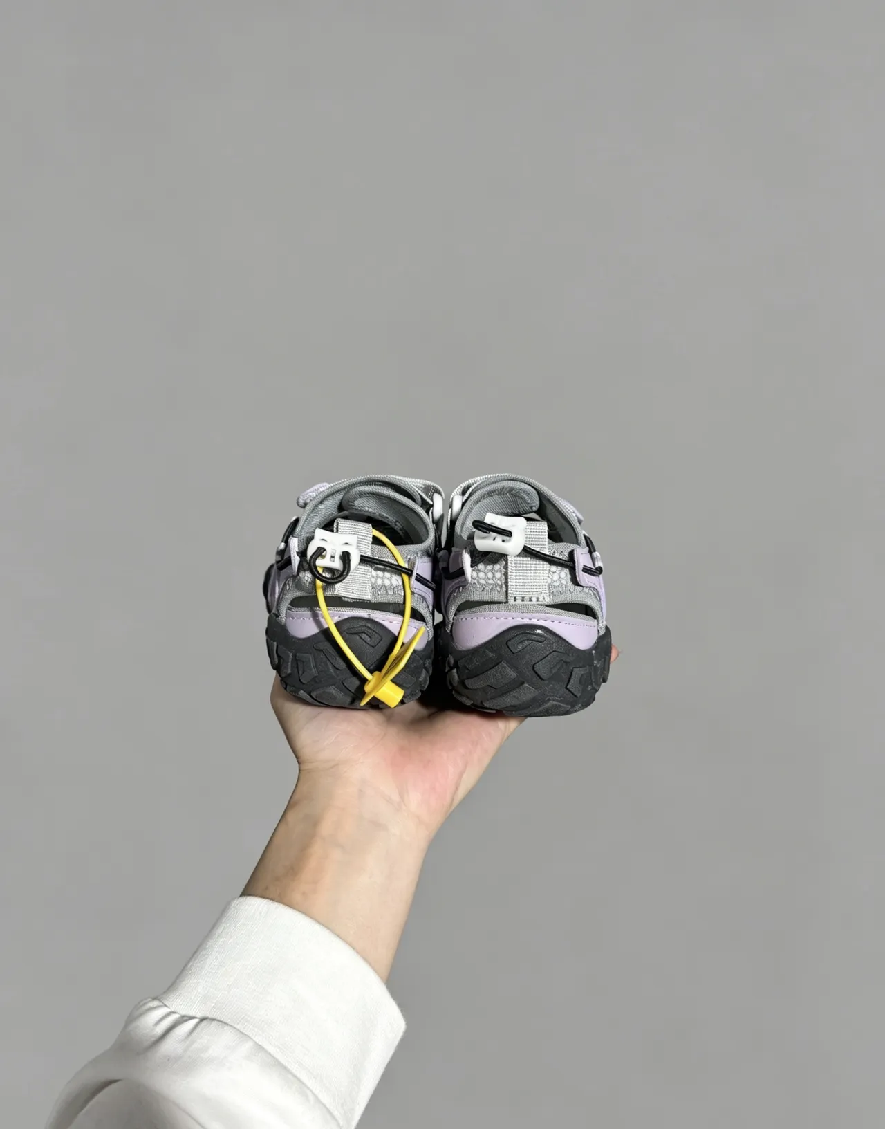 Nike Sandales Argent Bleu Ouvertes à l'Avant-Pied avec Overlay Malla et Synthétique Casual 6