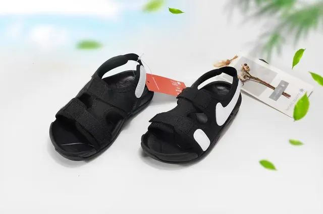 Nike Sunray Adjust Pink Orange Adjustable Strap Molded Sole Casual Sandals 9