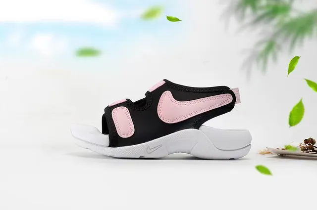 Nike Sunray Adjust Pink Orange Adjustable Strap Molded Sole Casual Sandals 19