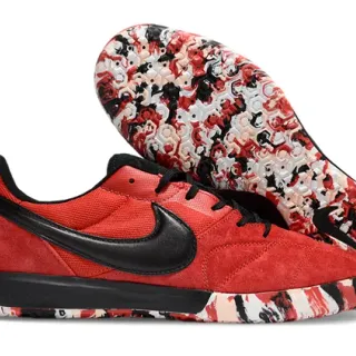 Nike Tiempo Legend Indoor Red Black Multicolor Indoor Soccer Shoes
