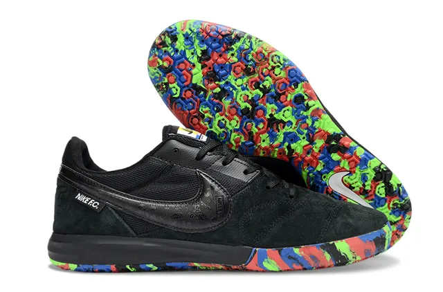 Nike Tiempo Legend Sapatos de futebol indoor vermelho preto multicolor 6