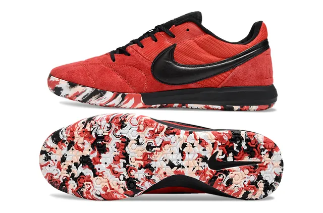 Nike Tiempo Legend Sapatos de futebol indoor vermelho preto multicolor 13