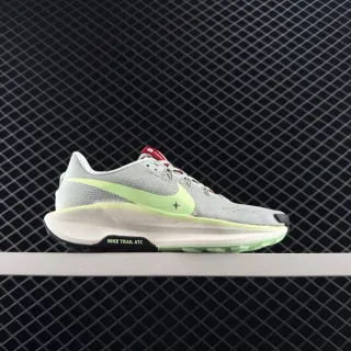 Nike Trail ATC gris claro y verde lima zapatos de correr