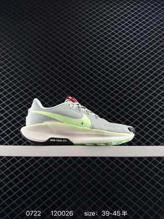 Nike Trail ATC gris claro y verde lima zapatos de correr 2