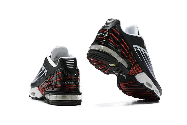 Nike Tuned Air Black Purple Layered Synthetic Cage Overlays Translucent Visible Unit Lifestyle Sneakers 12