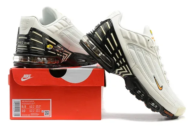 Nike Tuned Air Black Purple Layered Synthetic Cage Overlays Translucent Visible Unit Lifestyle Sneakers 13