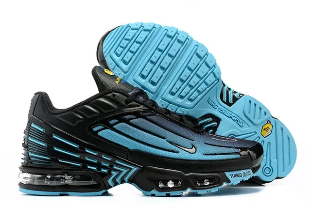 Nike Tuned Air Black Purple Layered Synthetic Cage Overlays Translucent Visible Unit Lifestyle Sneakers 20