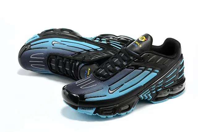 Nike Tuned Air Black Purple Layered Synthetic Cage Overlays Translucent Visible Unit Lifestyle Sneakers 21