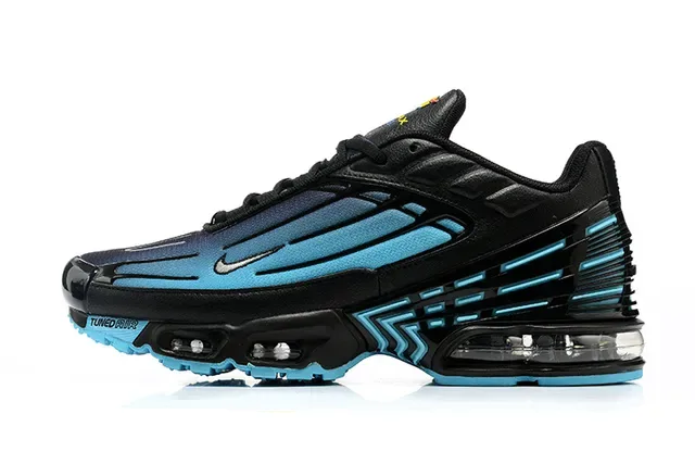 Nike Tuned Air Black Purple Layered Synthetic Cage Overlays Translucent Visible Unit Lifestyle Sneakers 22
