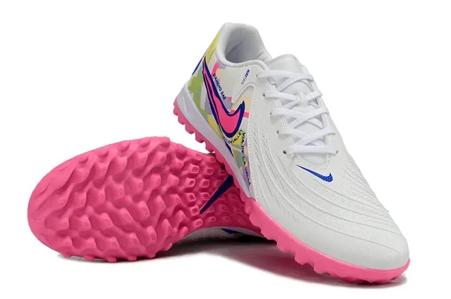 Nike White Pink Low-Top Synthetic Upper Sneakers 4