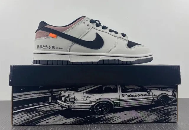 Nike x Initial D Dunk Low स्केटबोर्ड जूते 3