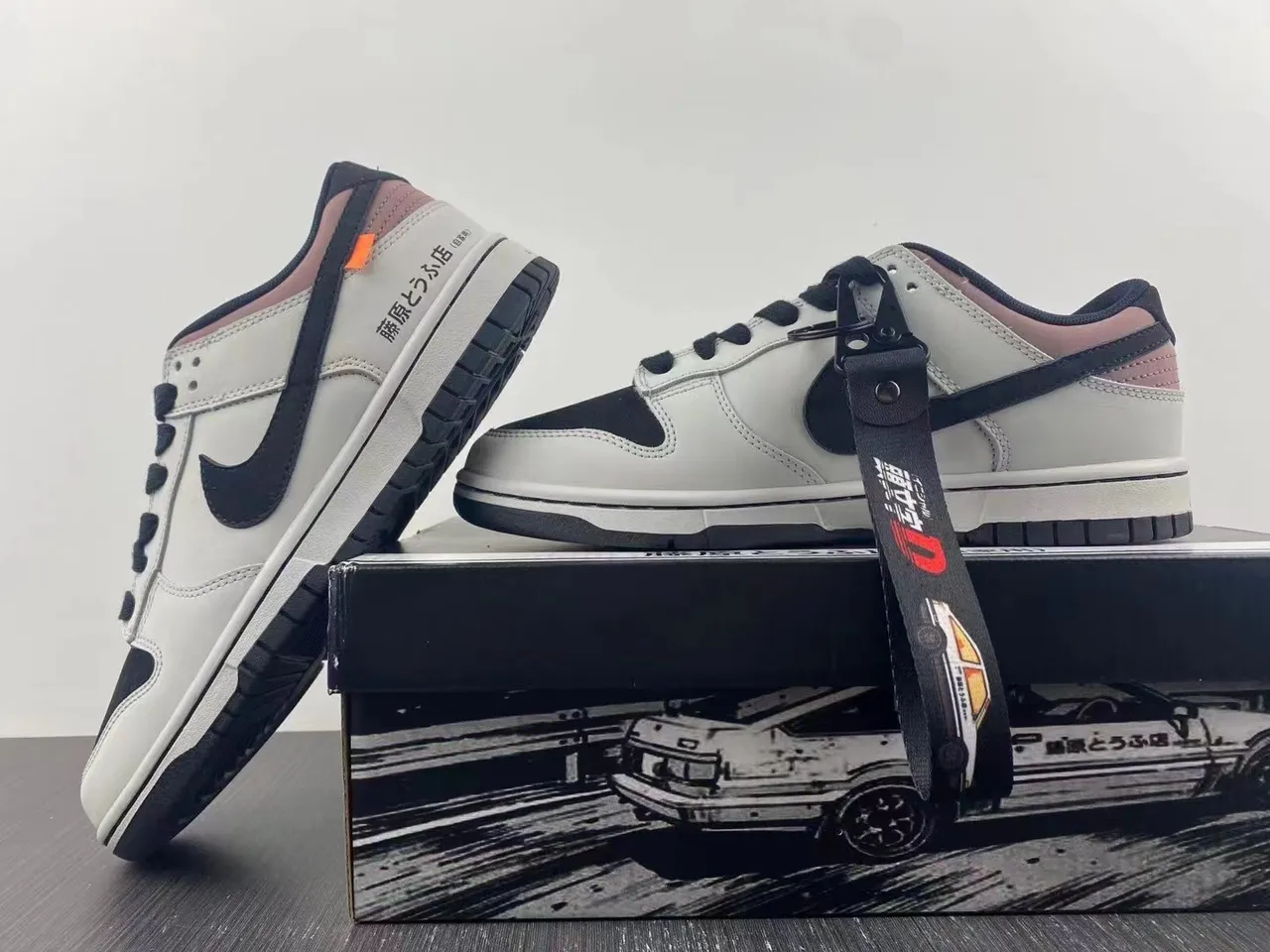 Nike x Initial D Dunk Low स्केटबोर्ड जूते 4