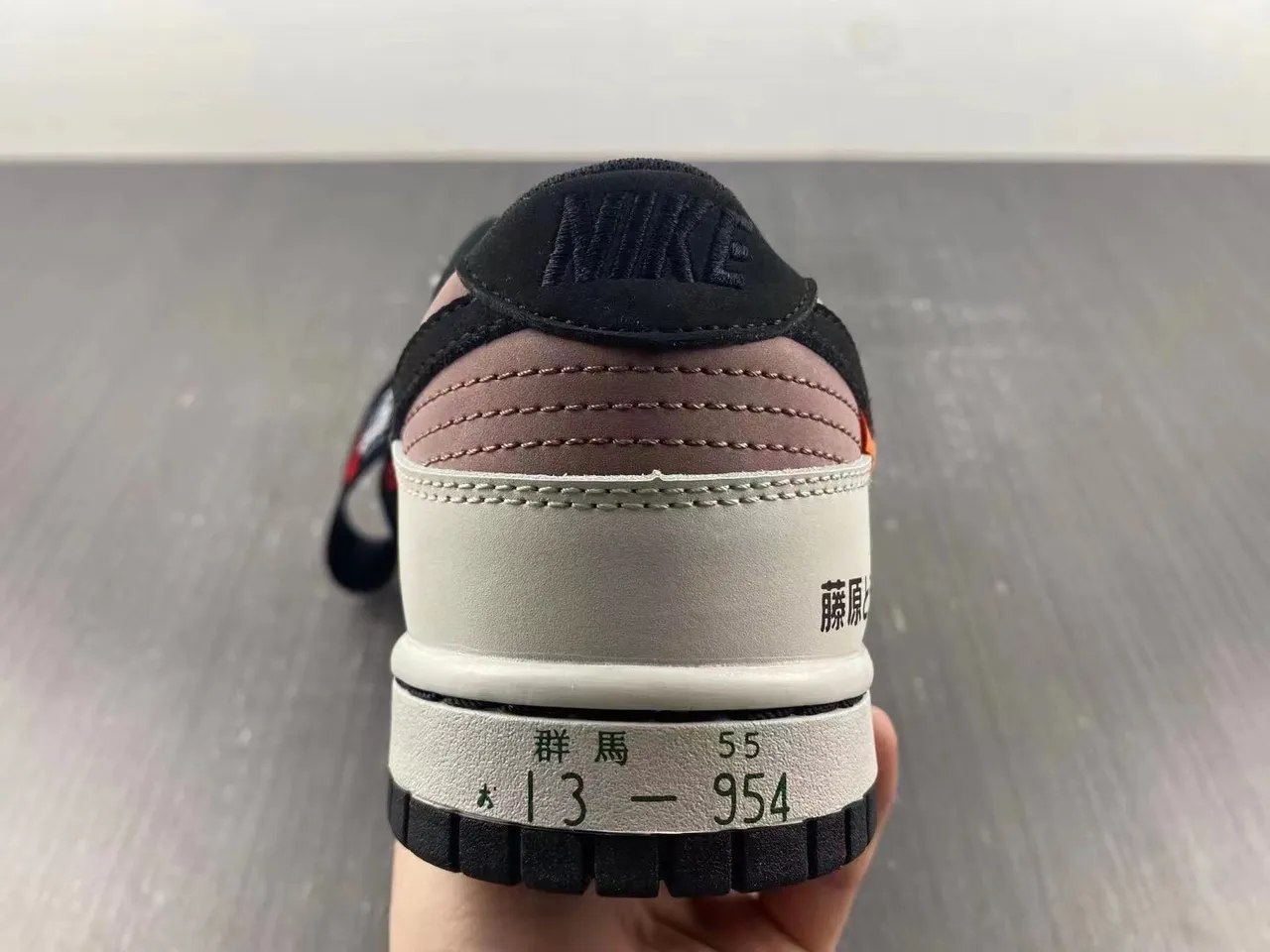 Nike x Initial D Dunk Low स्केटबोर्ड जूते 11