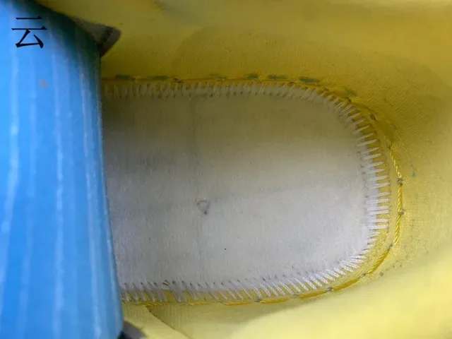 Nike Yellow Blue Low-Top Cupsole Lifestyle Sneakers 16