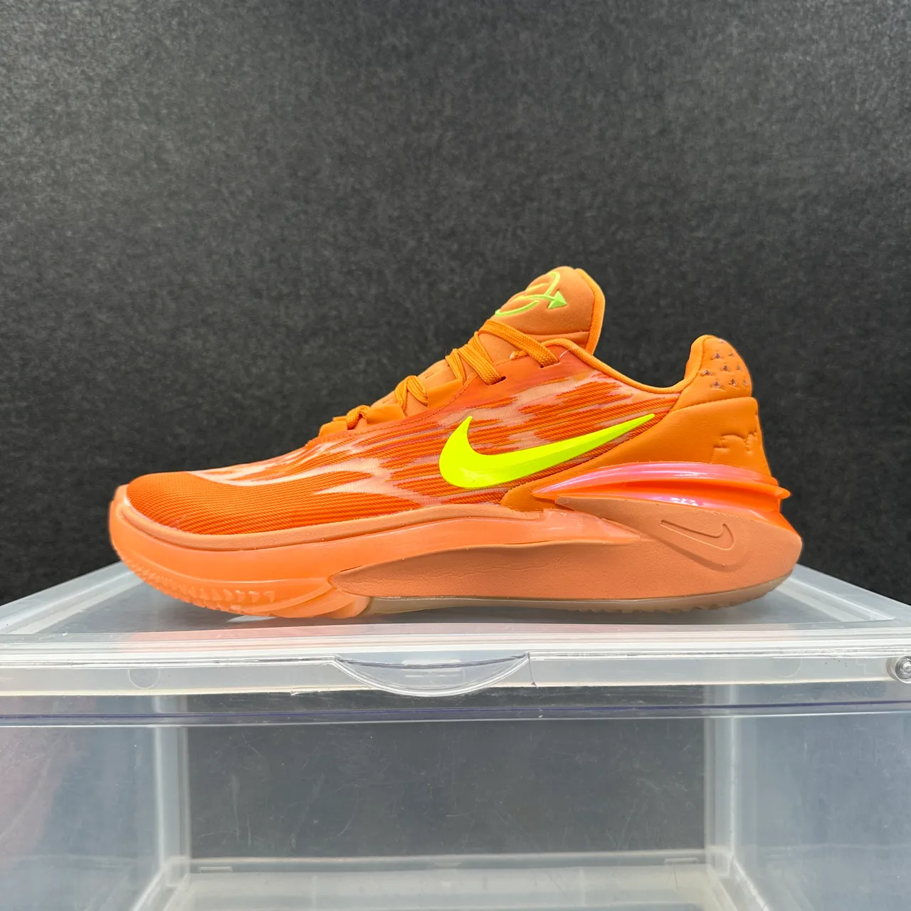 Nike Zoom Freak Orange Neon Yellow Basketball Shoes 2