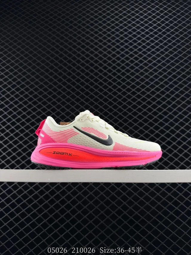 Nike ZoomX Beige y Rosa Malla Ingenierizada Zapatillas de correr 6