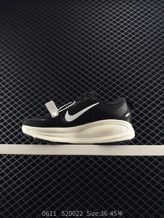 Nike ZoomX Black and White Running Shoes 6