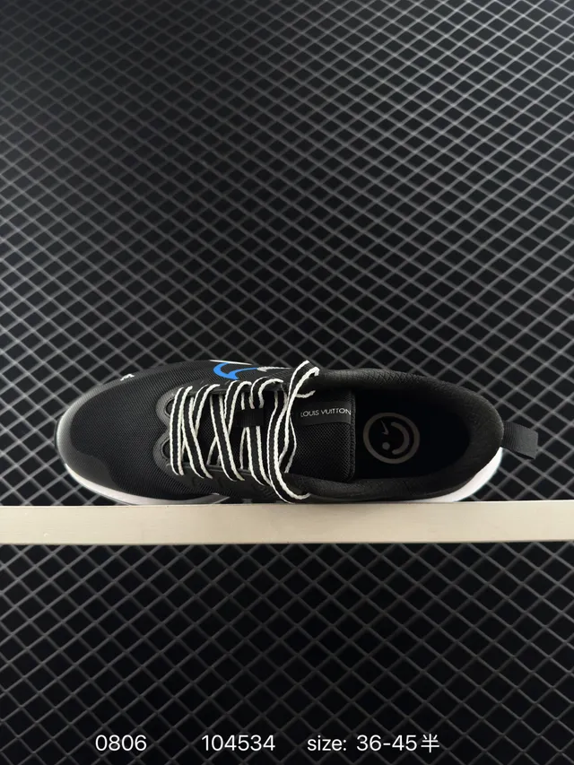 Nike ZoomX Black Blue Mesh Upper Midsole Running Shoes 4