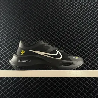 Nike ZoomX Next% 2 negros blancos amarillos zapatos de correr