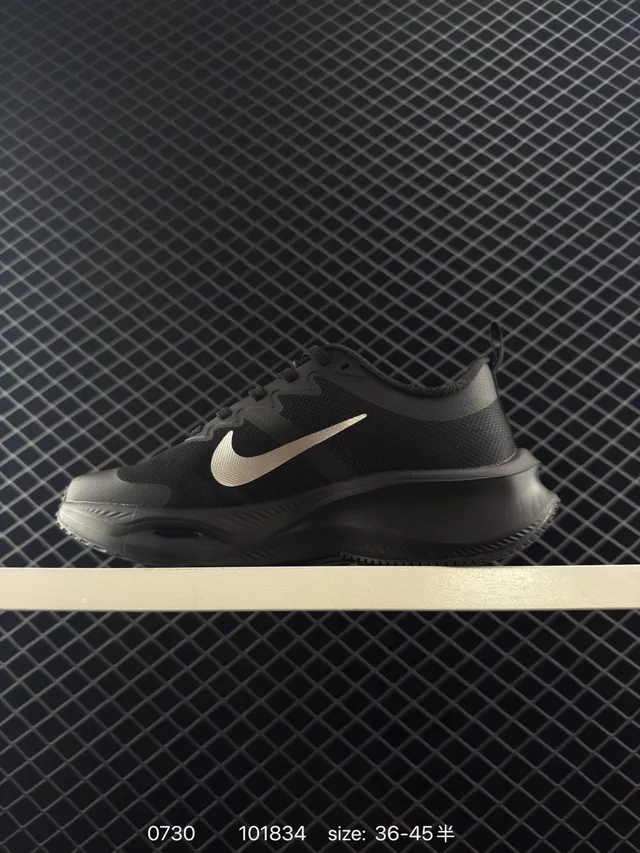 Nike ZoomX Next% 2 Black White Yellow Running Shoes 5