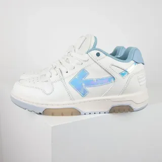 Off-White حذاء رياضي أسلوب حياة أزرق مفكك هولوغرافي سهم