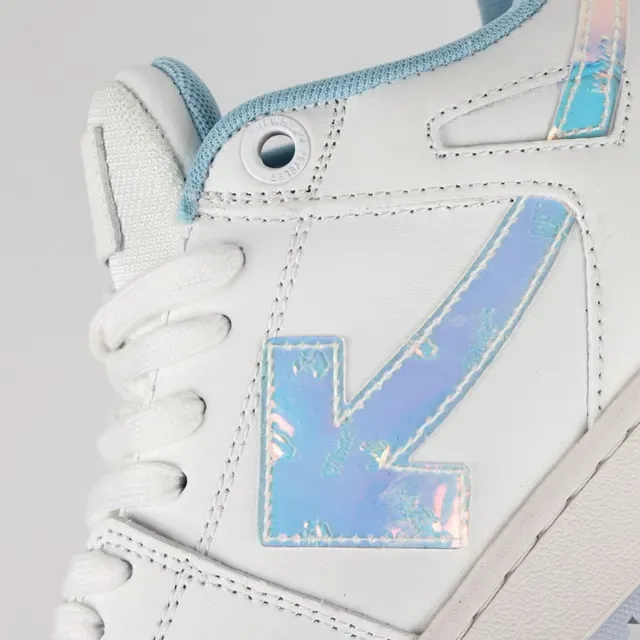 Off-White حذاء رياضي أسلوب حياة أزرق مفكك هولوغرافي سهم 6