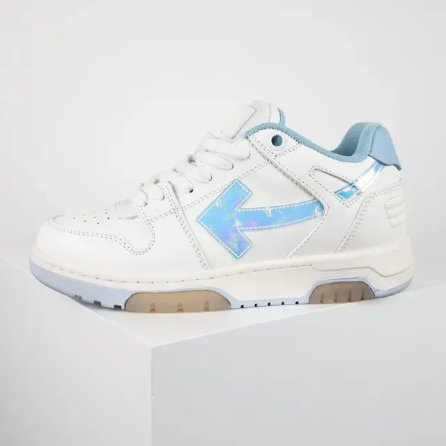 Off-White حذاء رياضي أسلوب حياة أزرق مفكك هولوغرافي سهم 9
